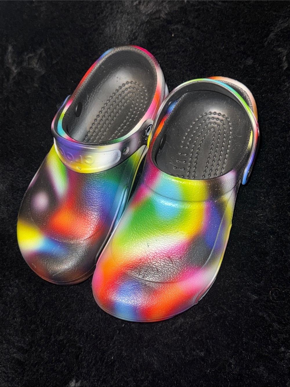 Crocs Work Bistro Graphic Slip Resistant Clogs unisex size 6, women’s men’s 4